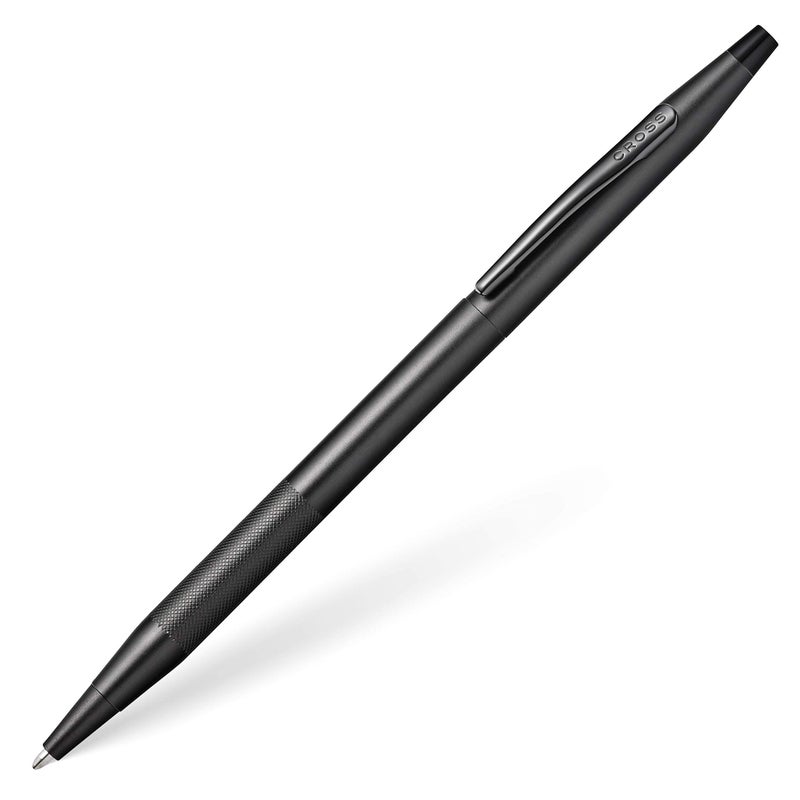Cross Classic Century Refillable Ballpoint Pen Presented in a Luxury Gift Box - Medium Point, Black Ink, Black Micro-knurl - Image 1
